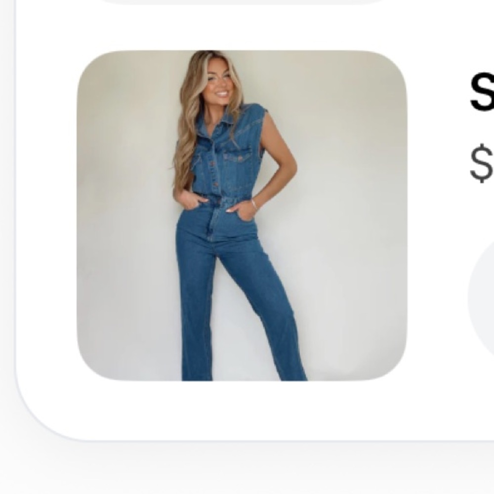 Denim Blue Jumpsuit